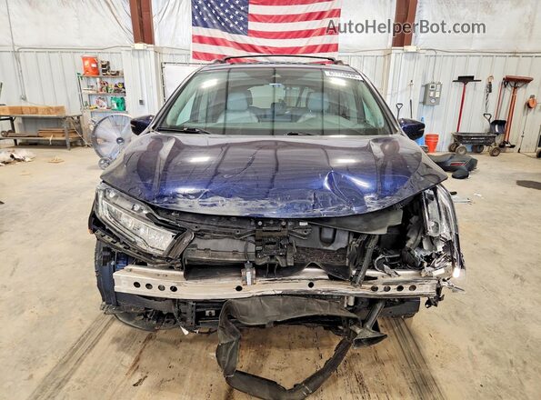 5FNRL6H77MB016013 2021 HONDA ODYSSEY Синий Вид спереди