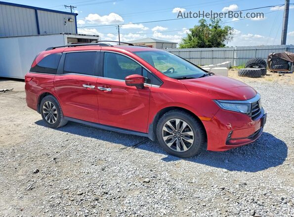 5FNRL6H77NB017289 2022 HONDA ODYSSEY Red Առջևի աջ