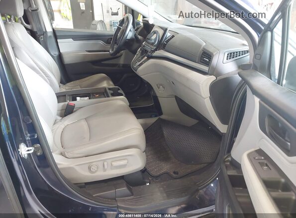 5FNRL6H77NB020192 2022 HONDA ODYSSEY Blue წინა სალონის ხედი