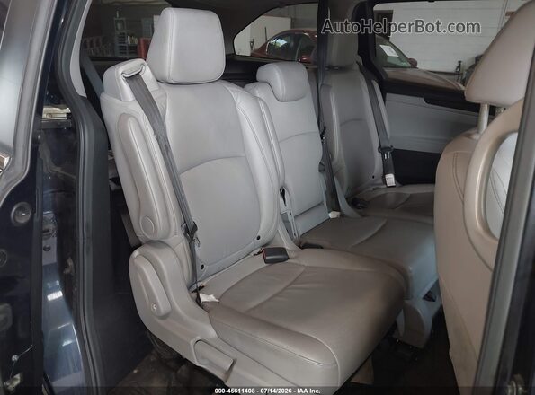 5FNRL6H77NB020192 2022 HONDA ODYSSEY Blue VIN კოდის სტიკერის ხედი