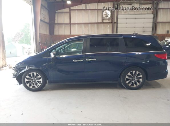 5FNRL6H77NB020192 2022 HONDA ODYSSEY Blue სალონის 360-გრადუსიანი ხედი