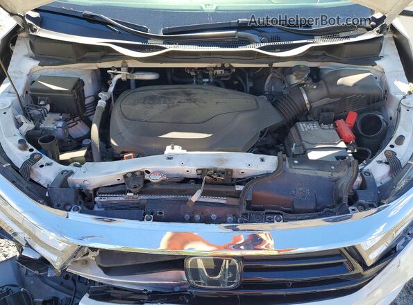 5FNRL6H77NB042208 2022 HONDA ODYSSEY White Engine compartment view