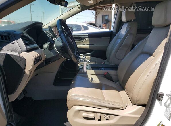 5FNRL6H77NB060434 2022 HONDA ODYSSEY White Vista interior delantera