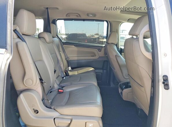 5FNRL6H77NB060434 2022 HONDA ODYSSEY White Vista interior trasera
