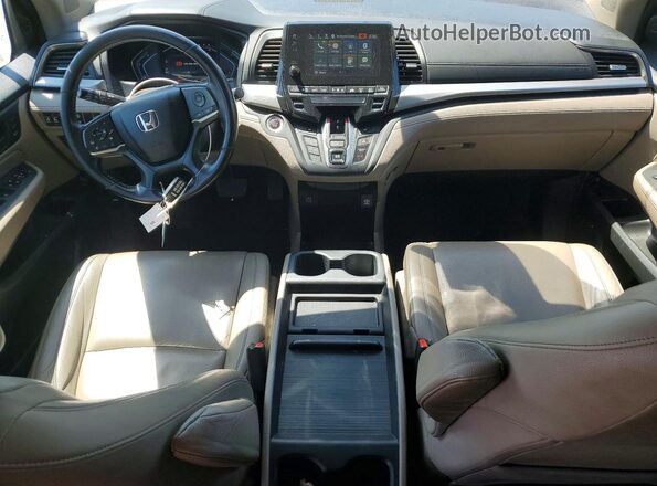 5FNRL6H77NB060434 2022 HONDA ODYSSEY White Vista del salpicadero