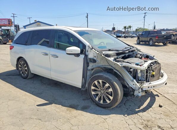 5FNRL6H77NB060434 2022 HONDA ODYSSEY White Delantero derecho