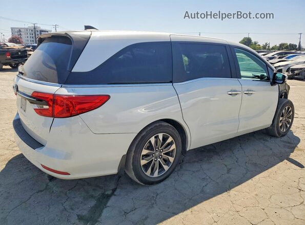5FNRL6H77NB060434 2022 HONDA ODYSSEY White Trasero derecho