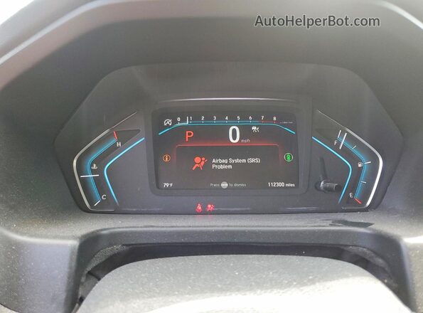 5FNRL6H77NB064984 2022 HONDA ODYSSEY Угольный Вид щитка приборов