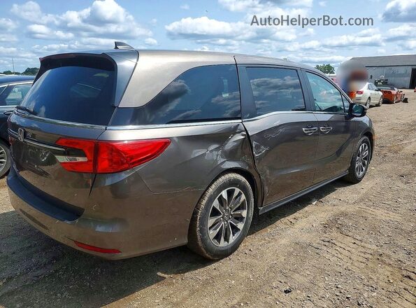 5FNRL6H77NB064984 2022 HONDA ODYSSEY Угольный Задняя правая четверть