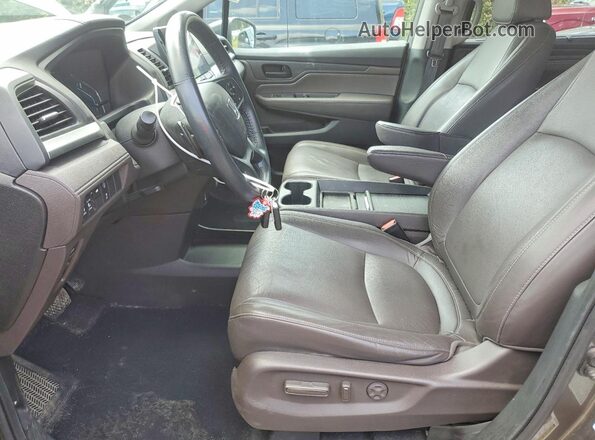 5FNRL6H77NB064984 2022 HONDA ODYSSEY Угольный Вид салона спереди