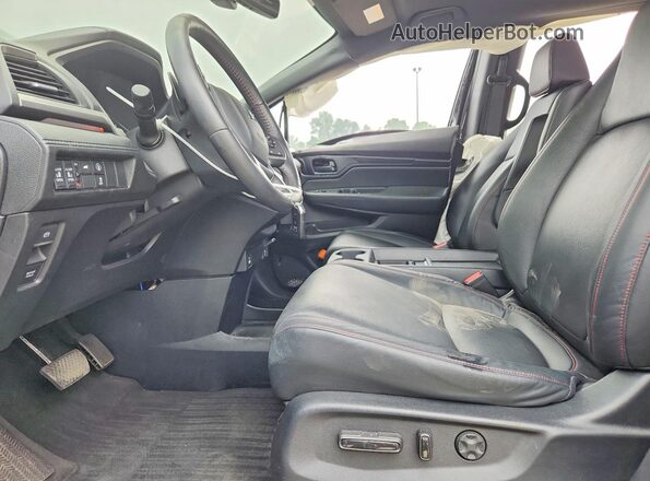 5FNRL6H77RB068300 2024 HONDA ODYSSEY Black Вид салону спереду
