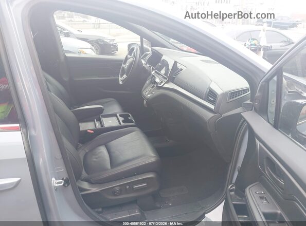5FNRL6H77SB023508 2025 HONDA ODYSSEY Blue Widok wnętrza z przodu