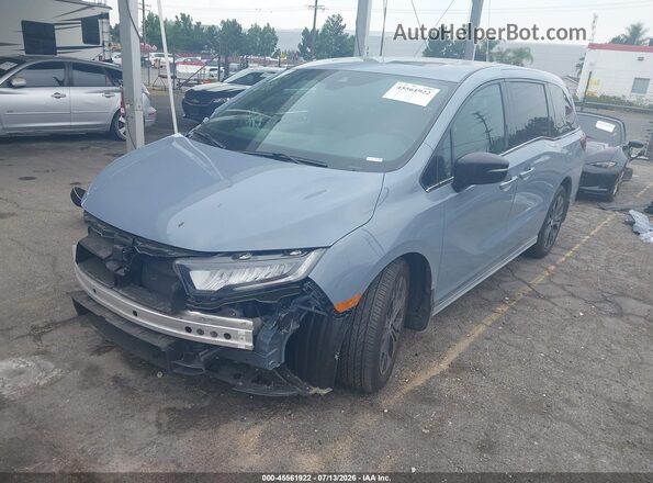 5FNRL6H77SB023508 2025 HONDA ODYSSEY Blue Przód lewy