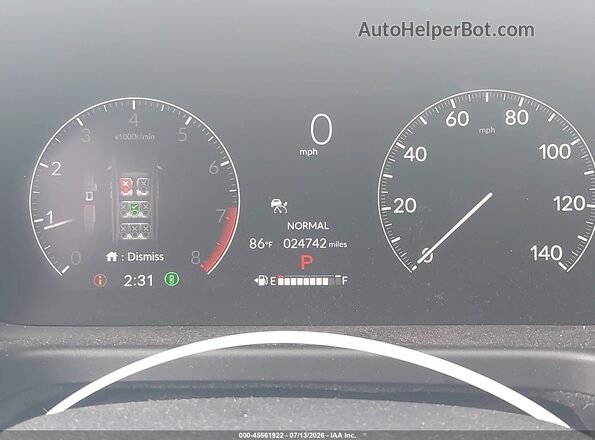 5FNRL6H77SB023508 2025 HONDA ODYSSEY Blue 