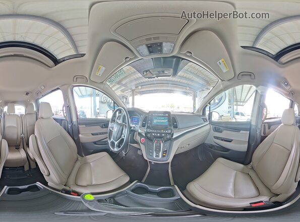 5FNRL6H78JB035259 2018 HONDA ODYSSEY Burgundy Սալոնի 360 աստիճան տեսք
