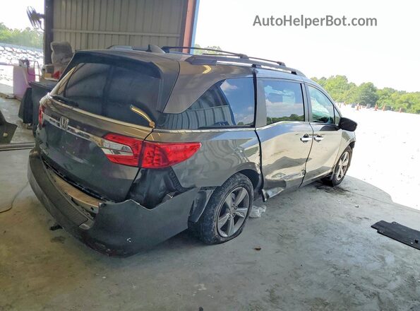 5FNRL6H78JB035830 2018 HONDA ODYSSEY Gray Rear right