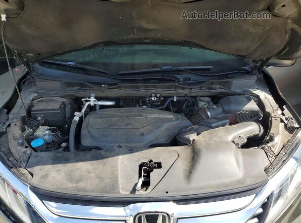 5FNRL6H78JB035830 2018 HONDA ODYSSEY Gray Engine compartment view