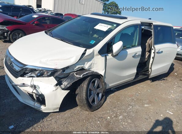 5FNRL6H78JB041885 2018 HONDA ODYSSEY White Front left