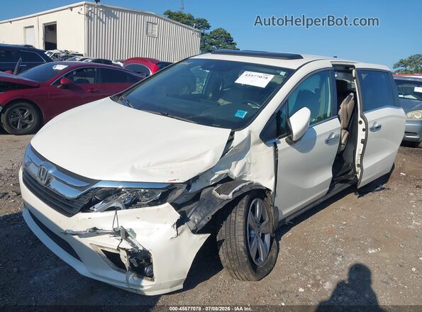 5FNRL6H78JB041885 2018 HONDA ODYSSEY White Front view