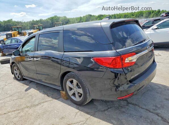 5FNRL6H78KB005177 2019 HONDA ODYSSEY Black Հետևի ձախ