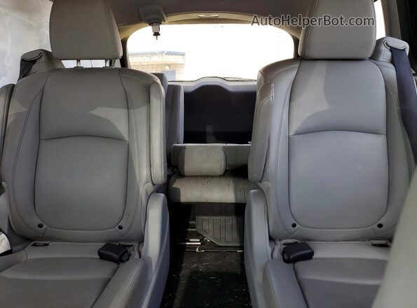 5FNRL6H78KB005177 2019 HONDA ODYSSEY Black Հետևի նստատեղերի տեսք