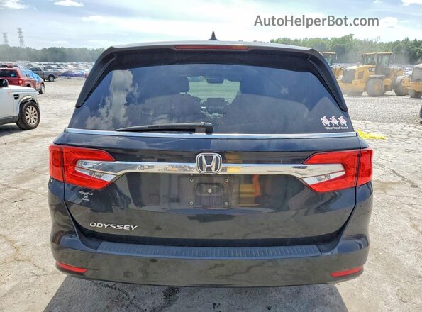 5FNRL6H78KB005177 2019 HONDA ODYSSEY Black Հետևի տեսք