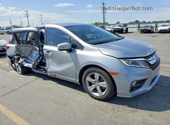 5FNRL6H78KB039605 2019 HONDA ODYSSEY Silver Передня права чверть