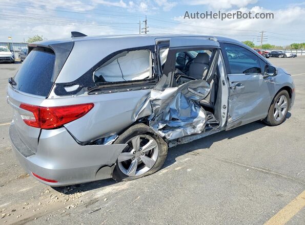 5FNRL6H78KB039605 2019 HONDA ODYSSEY Silver Задня права чверть