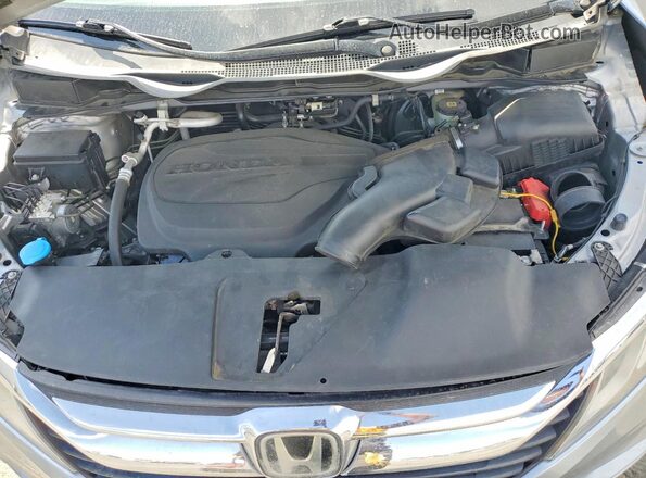 5FNRL6H78KB039605 2019 HONDA ODYSSEY Silver Вид підкапотного простору