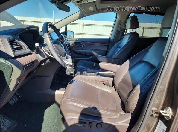 5FNRL6H78KB074189 2019 HONDA ODYSSEY Gray Սալոնի դիմացի տեսք