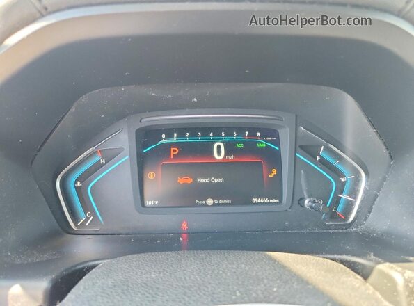 5FNRL6H78KB074189 2019 HONDA ODYSSEY Gray Սարքավորումների վահանակի տեսք