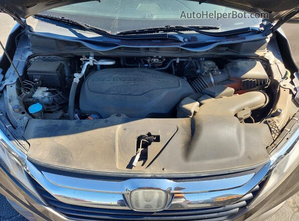 5FNRL6H78KB074189 2019 HONDA ODYSSEY Gray Շարժիչի բաժամունքի տեսք