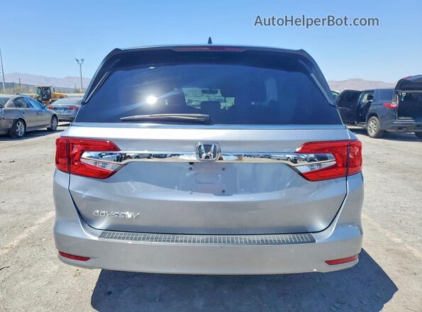 5FNRL6H78KB077139 2019 HONDA ODYSSEY Silver უკანა ხედი