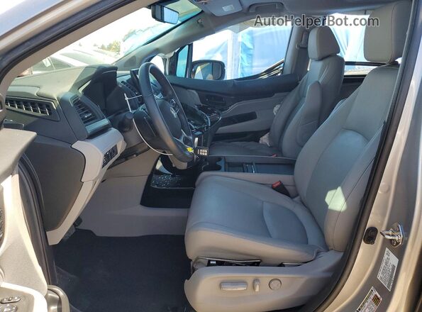5FNRL6H78KB077139 2019 HONDA ODYSSEY Silver წინა სალონის ხედი