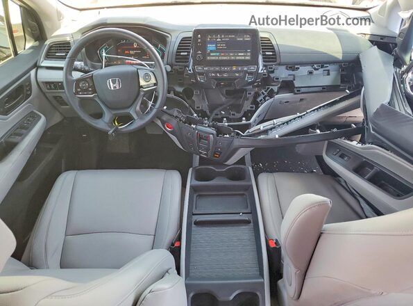 5FNRL6H78KB077139 2019 HONDA ODYSSEY Silver წინა პანელის ხედი