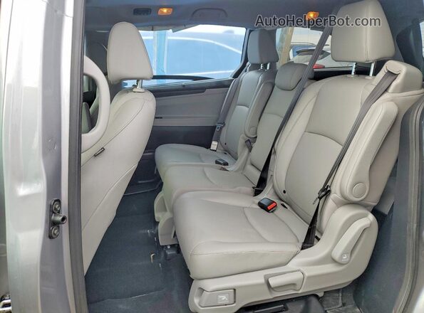 5FNRL6H78KB077139 2019 HONDA ODYSSEY Silver უკანა სალონის ხედი