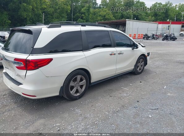 5FNRL6H78KB102377 2019 HONDA ODYSSEY White Trasero derecho