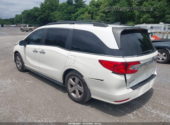 5FNRL6H78KB102377 2019 HONDA ODYSSEY White Trasero izquierdo