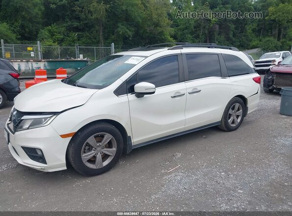 5FNRL6H78KB102377 2019 HONDA ODYSSEY White Vista tres cuartos delantera izquierda