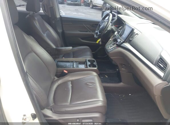 5FNRL6H78KB102377 2019 HONDA ODYSSEY White Vista interior delantera