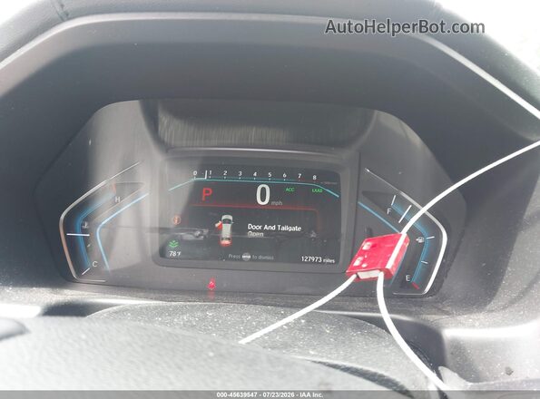 5FNRL6H78KB102377 2019 HONDA ODYSSEY White Vista de los asientos traseros