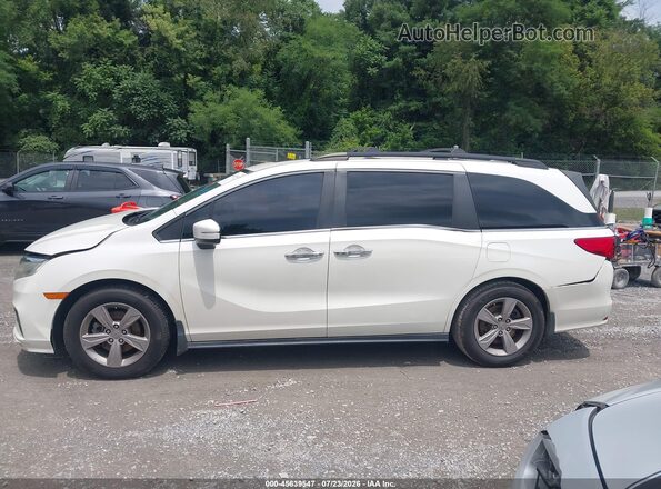 5FNRL6H78KB102377 2019 HONDA ODYSSEY White Vista interior de 360 grados