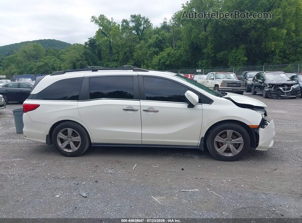 5FNRL6H78KB102377 2019 HONDA ODYSSEY White Vista interior trasera