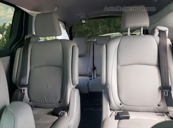 5FNRL6H78LB000451 2020 HONDA ODYSSEY Silver უკანა სავარძლების ხედი