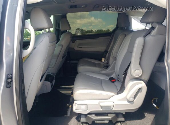 5FNRL6H78LB000451 2020 HONDA ODYSSEY Silver უკანა სალონის ხედი