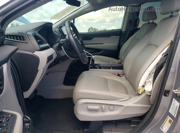 5FNRL6H78LB000451 2020 HONDA ODYSSEY Silver წინა სალონის ხედი