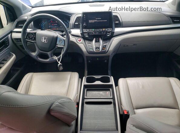 5FNRL6H78LB000451 2020 HONDA ODYSSEY Silver წინა პანელის ხედი