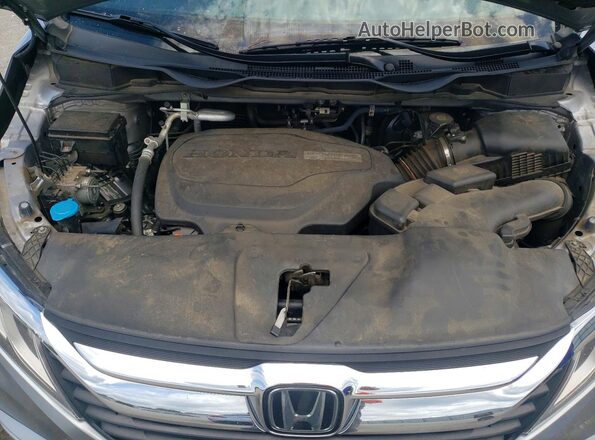 5FNRL6H78LB000451 2020 HONDA ODYSSEY Silver ძრავის განყოფილების ხედი
