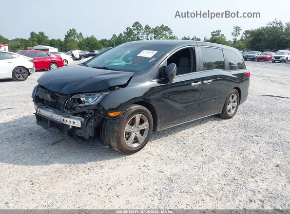 5FNRL6H78LB020067 2020 HONDA ODYSSEY Черный Передняя левая четверть