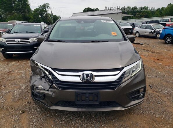 5FNRL6H78LB025432 2020 HONDA ODYSSEY Серый Вид спереди